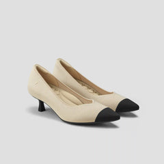 Pointed-Toe Kitten Heels (Scarlett)