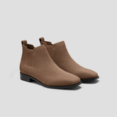 Square-Toe Water-Repellent Ankle Boots (Ryan Pro)