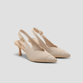 Pointed-Toe Slingback Heels (Addison)