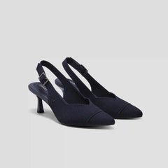 Pointed-Toe Slingback Heels (Addison)