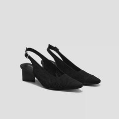 Pointed-Toe Slingback Sandals (Leah Pro)