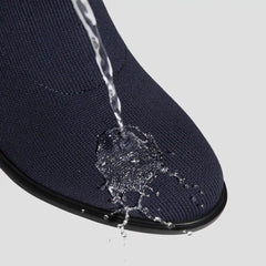 Almond-Toe Running Heel Boots (Amanda)