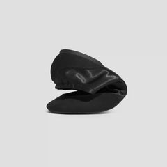 Square-Toe Lace-Up Satin Sneakerina (Cristina)