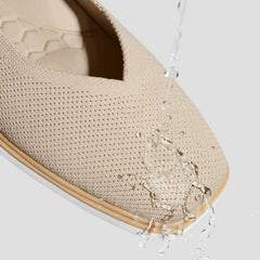 Square-Toe All-Day Standing Flats (Mabel)