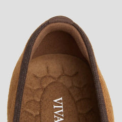 Round-Toe Platform Chunky Heel Loafers (Francesca)