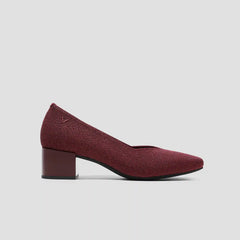 Square-Toe Stress Free Chunky Heels (Megan)