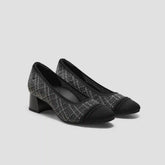 Almond-Toe Stress Free Chunky Heels (Julie Arch Pro)