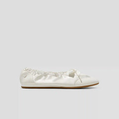 Round-Toe Satin Sneakerina (Yanka)