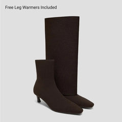 2-in-1 Detachable Mid Heel Boots (Rita)