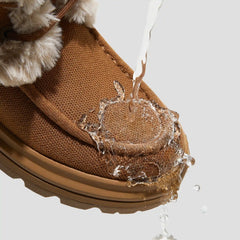Faux Fur Water-Repellent Lightweight Warm Boots (Terry)