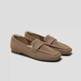 Square-Toe Icon Loafers (Silvie)