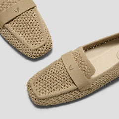 Square-Toe Icon Loafers (Silvie)