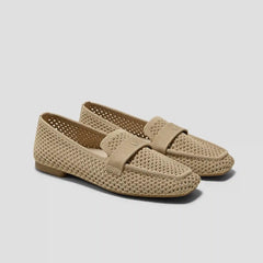 Square-Toe Icon Loafers (Silvie)