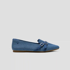 Pointed-Toe Aria Crisscross Loafers (Marvis)