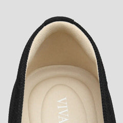 Pointed-Toe Aria Crisscross Loafers (Marvis)