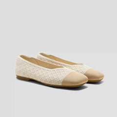 Square-Toe Margot V-Cut Flats (Margot 3.0)
