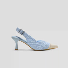 Pointed-Toe Slingback Heels (Addison)