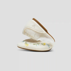 Healing Garden | Square-Toe Organza Sneakerinas (Ciara)