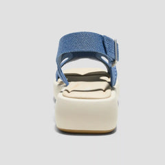Square-Toe Platform Sandals (Hatty)
