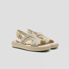 Square-Toe Platform Sandals (Hatty)
