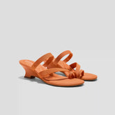 Round-Toe Toe Ring Sandals (Eden)
