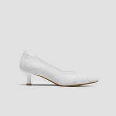 Pointed-Toe Kitten Heels (Scarlett)
