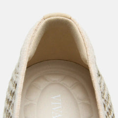 Square-Toe Margot V-Cut Flats (Margot 3.0)