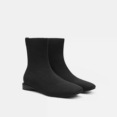 Square-Toe Ankle Boots (Marsa)