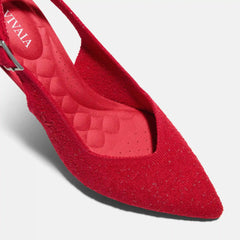 Pointed-Toe Slingback Heels (Addison)