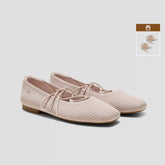 Square-Toe Lace-Up Mary Janes (Miley)