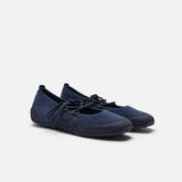 Square-Toe Hybrid Mary Janes (Cecily)