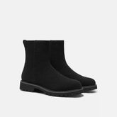 Round-Toe Wool Ankle Boots (Freja)