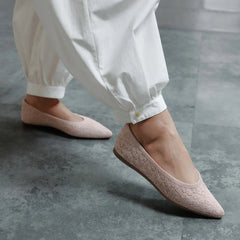 Pointed-Toe Ballet Flats (Aria 5°)