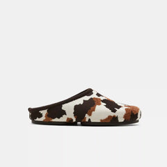 Round-Toe Clog Mules (Buna)