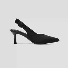 Pointed-Toe Slingback Heels (Addison)