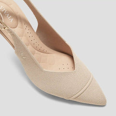Pointed-Toe Slingback Heels (Addison)