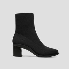 Almond-Toe Running Heel Boots (Amanda)