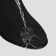 Almond-Toe Running Heel Boots (Amanda)
