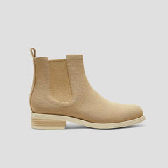 Square-Toe Ankle Chelsea Boots (Clara)