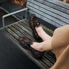 Round-Toe Platform Chunky Heel Loafers (Francesca)