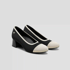 Almond-Toe Stress Free Chunky Heels (Julie Arch Pro)