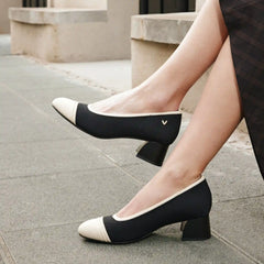 Almond-Toe Stress Free Chunky Heels (Julie Arch Pro)