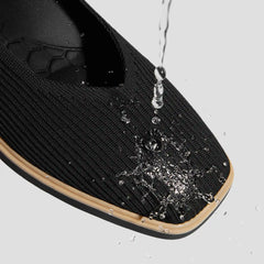 Square-Toe All-Day Standing Flats (Mabel)