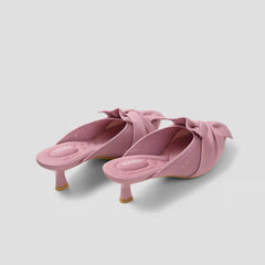 Pointed-Toe Bow Sandals (Samira)