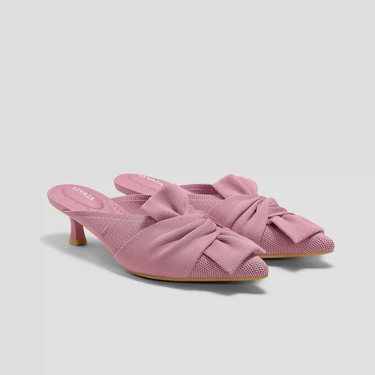 Pointed-Toe Bow Sandals (Samira)