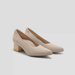 Pointed-Toe Stress FREE Chunky Heels (Georgia)