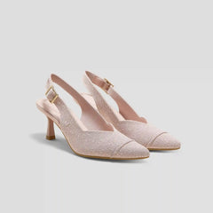 Pointed-Toe Slingback Heels (Addison)