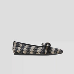 Pointed-Toe Bow Loafers (Michelle 2.0)