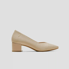 Square-Toe Stress Free Chunky Heels (Megan)