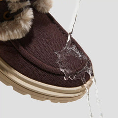 Faux Fur Water-Repellent Lightweight Warm Boots (Terry)